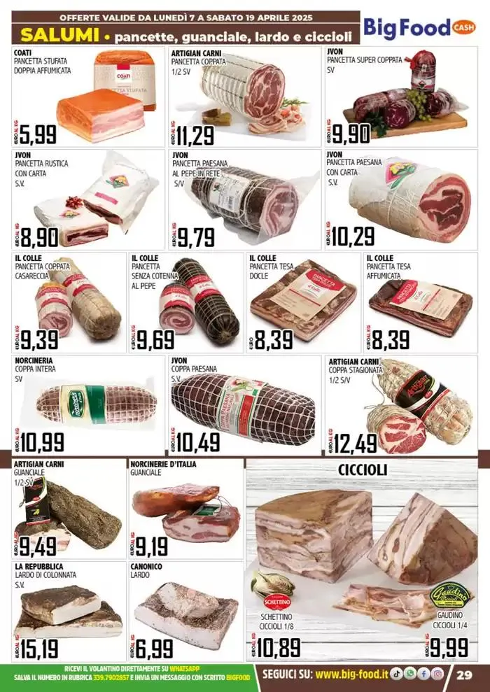 Buona Pasqua da 7 aprile a 19 aprile di 2025 - Pagina del volantino 29