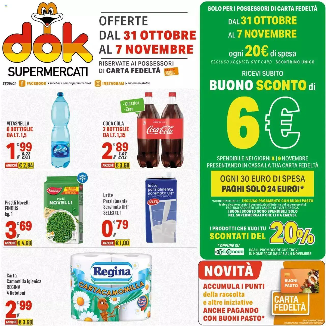 Volantino DOK da 31 ottobre a 7 novembre di 2023 - Pagina del volantino 1