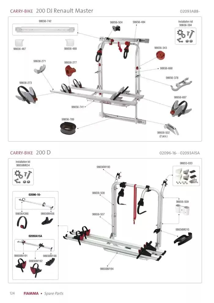 Spare parts catalogo 2025 da 14 gennaio a 31 dicembre di 2025 - Pagina del volantino 124