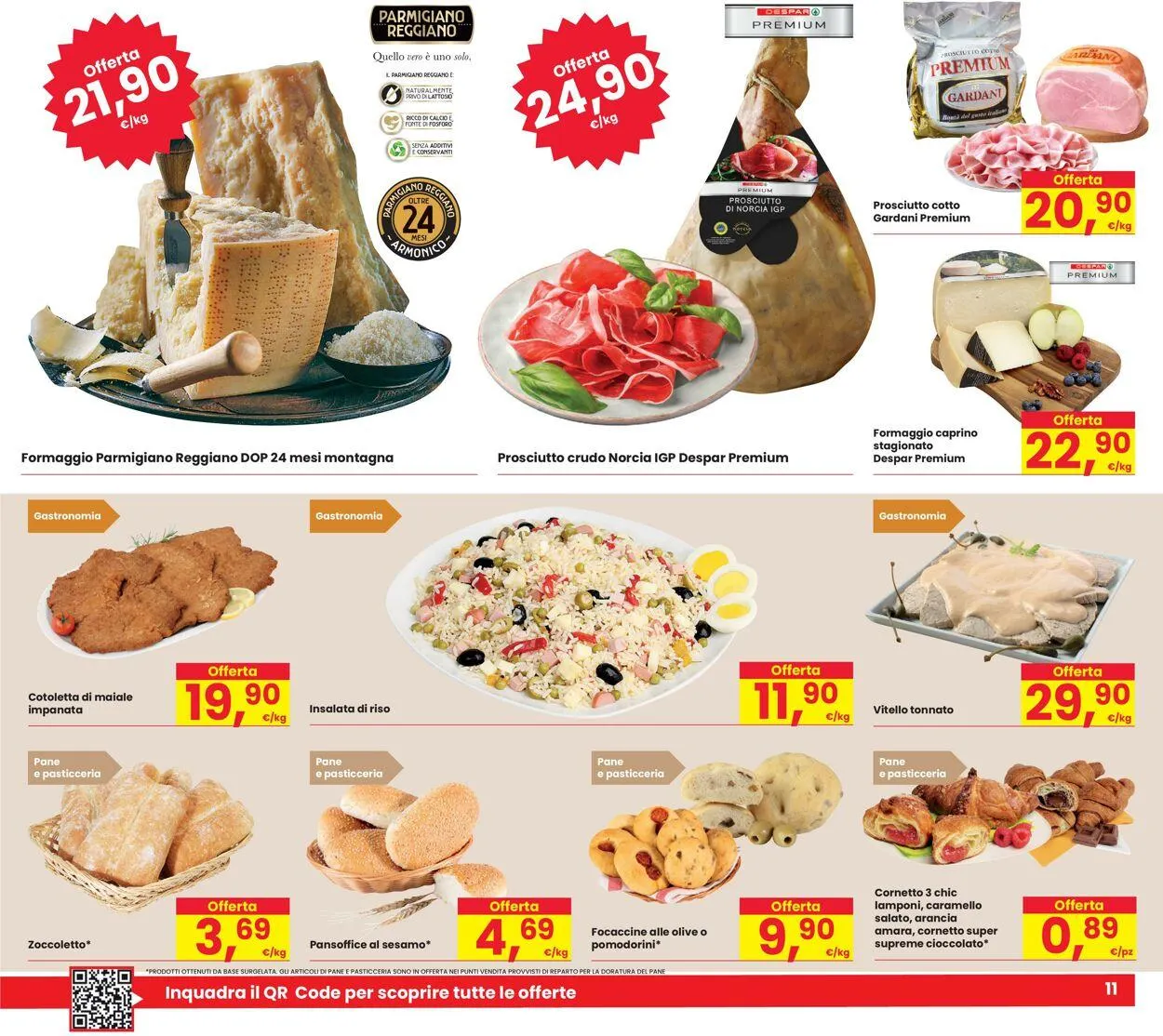 Eurospar Volantino attuale da 26 giugno a 9 luglio di 2025 - Pagina del volantino 11