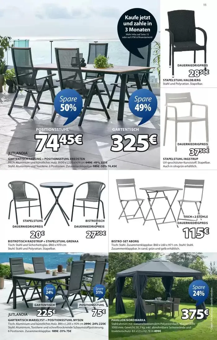 Ein großartiges Angebot für deinen Garten da 8 maggio a 4 giugno di 2025 - Pagina del volantino 11