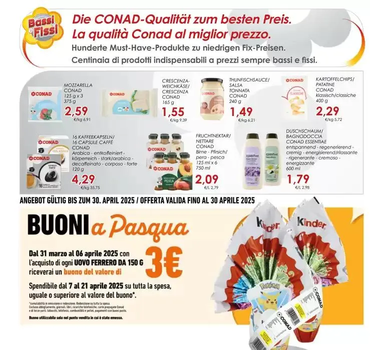 Prezzi a pezzi da 25 marzo a 7 aprile di 2025 - Pagina del volantino 26