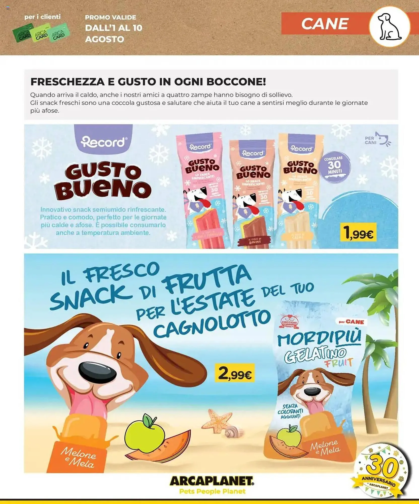 Volantino Arcaplanet da 1 agosto a 10 agosto di 2025 - Pagina del volantino 7