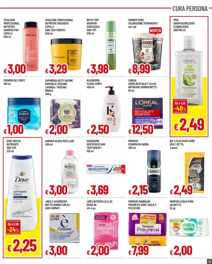 TANTI PRODOTTI A 1 - 2 - 3 € da 6 febbraio a 19 febbraio di 2025 - Pagina del volantino 19