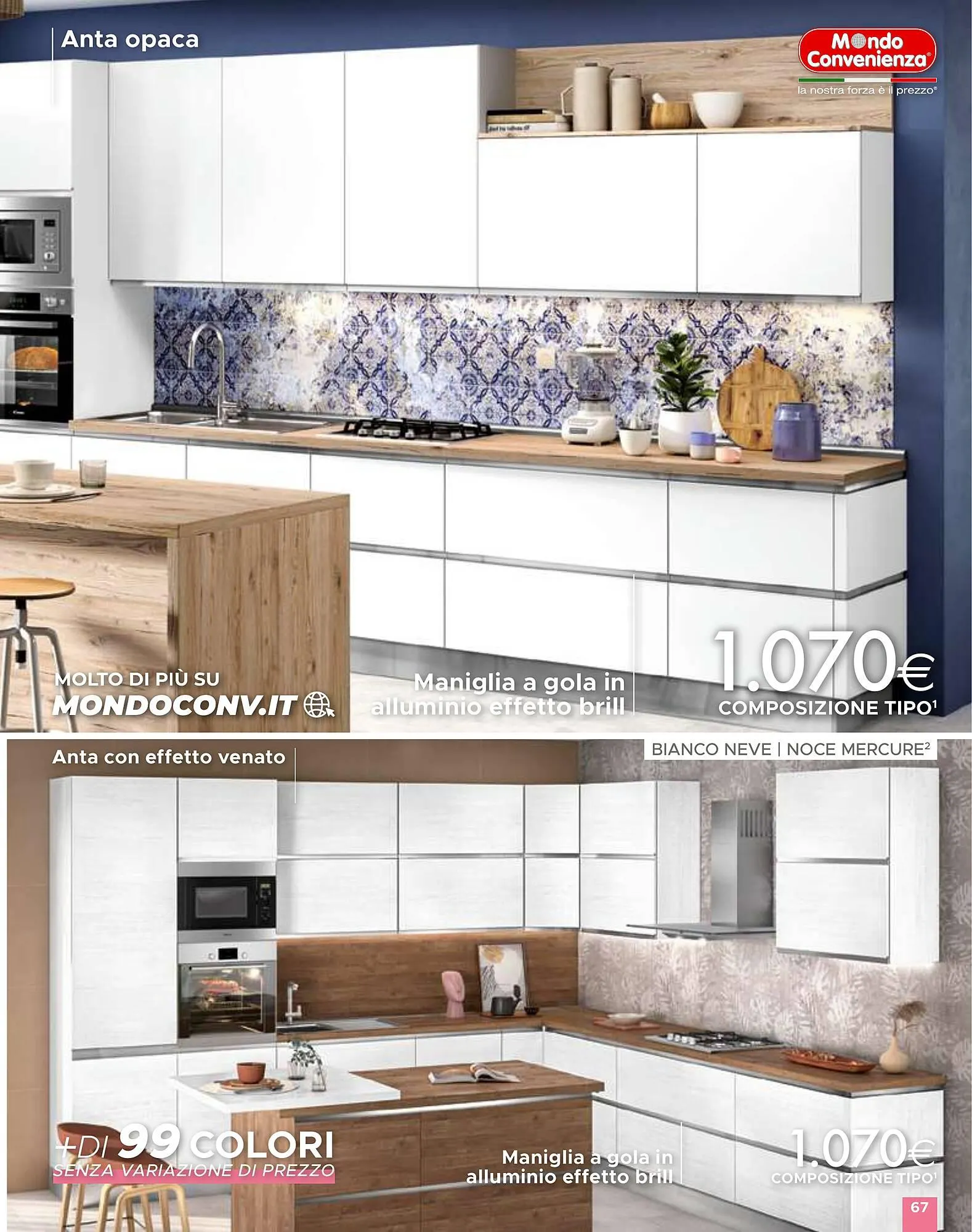 Volantino Mondo Convenienza da 1 aprile a 1 settembre di 2024 - Pagina del volantino 67