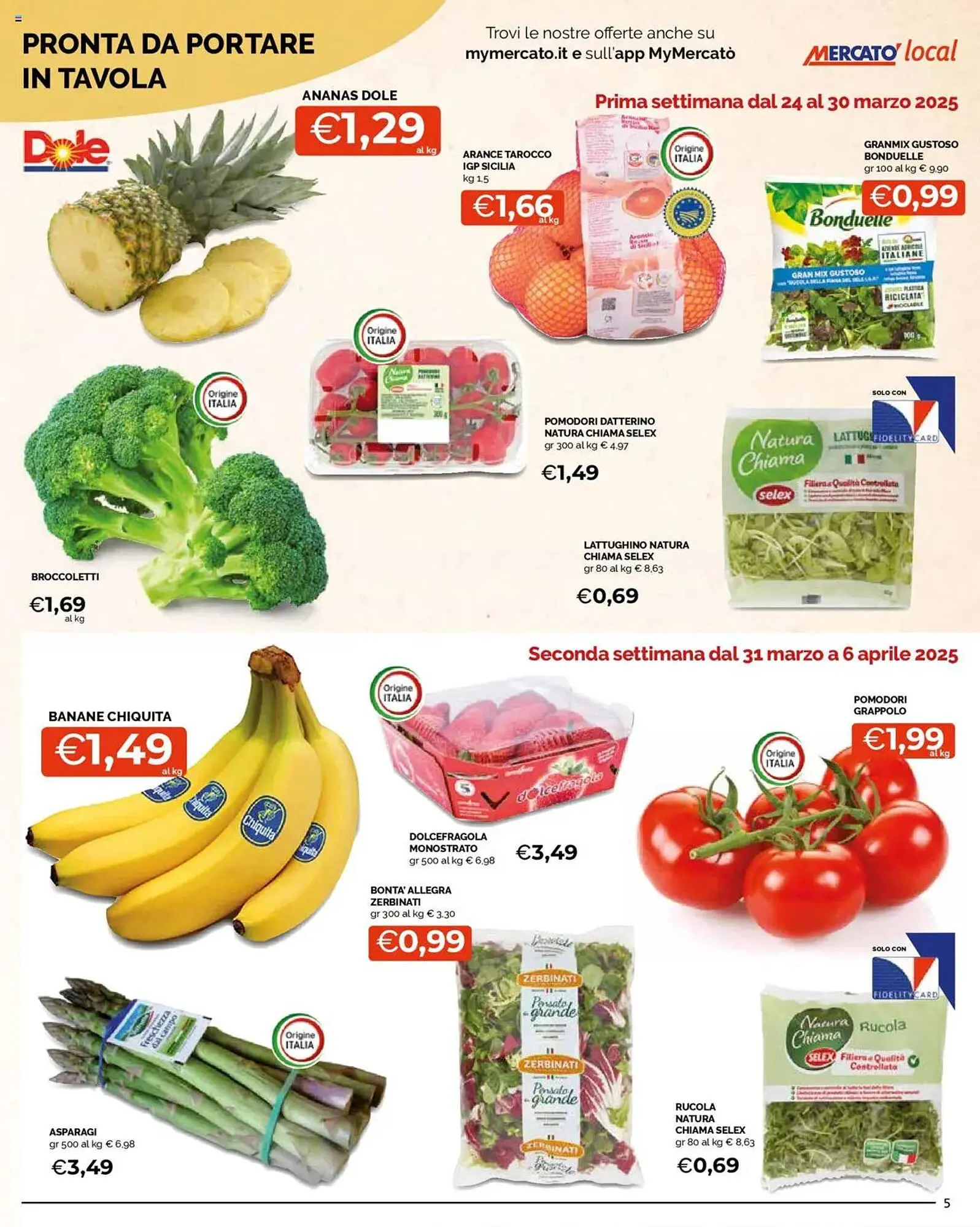 Volantino Mercatò Local da 24 marzo a 6 aprile di 2025 - Pagina del volantino 5