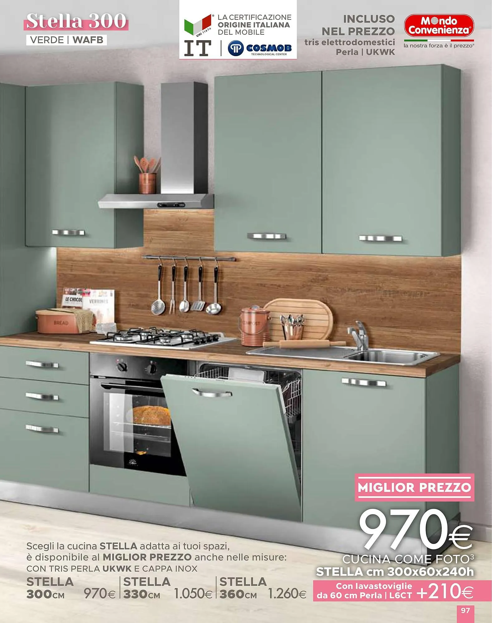 Volantino Mondo Convenienza da 1 aprile a 1 settembre di 2024 - Pagina del volantino 97