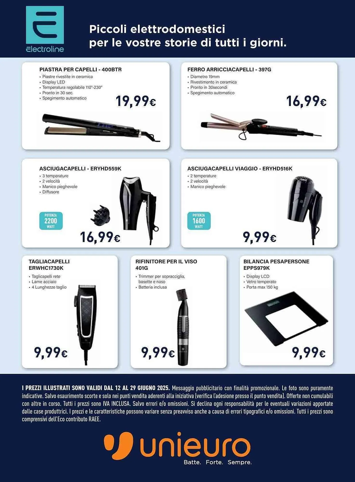 Volantino Unieuro da 12 giugno a 29 giugno di 2025 - Pagina del volantino 14