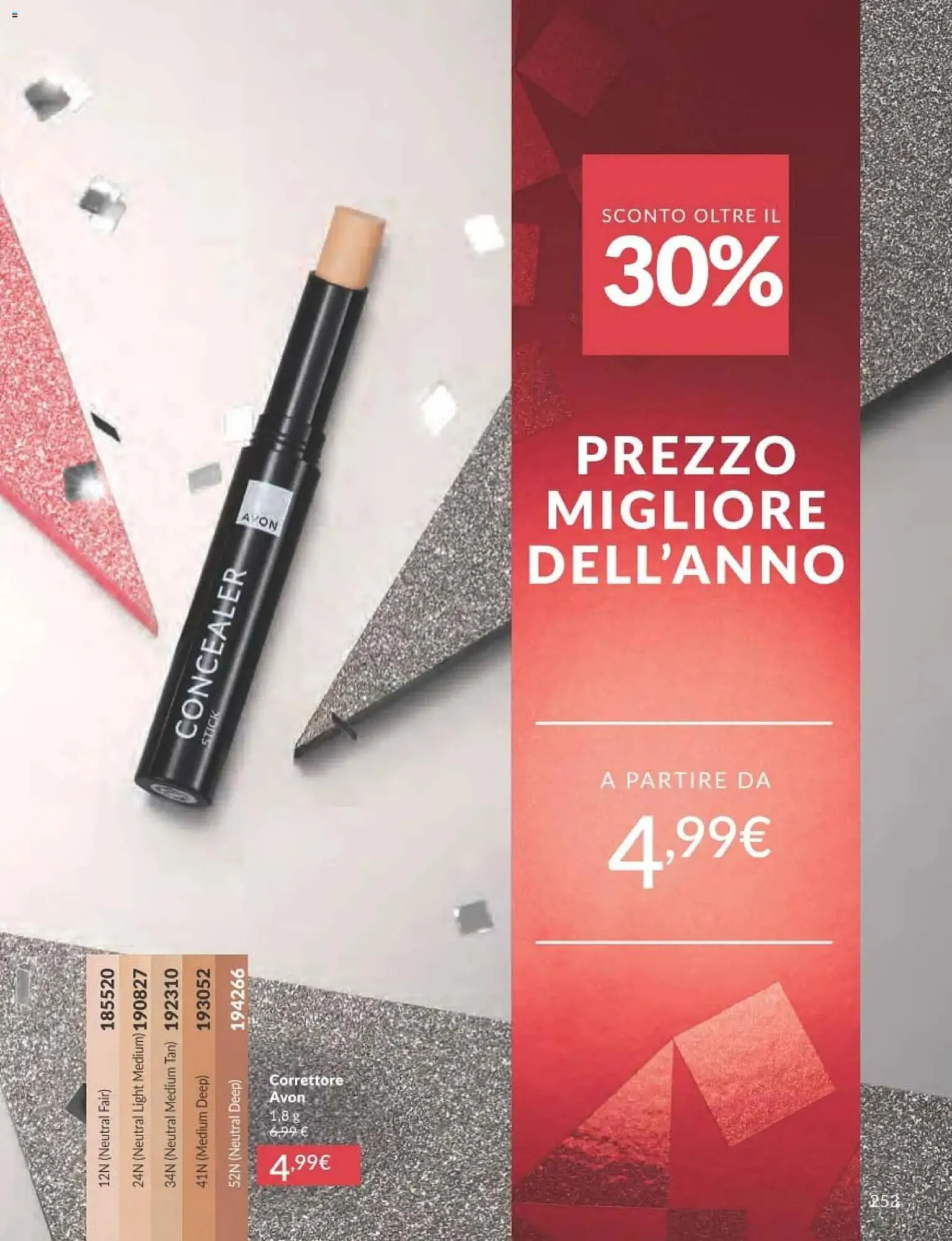 Catalogo Avon da 1 dicembre a 30 dicembre di 2025 - Pagina del volantino 253