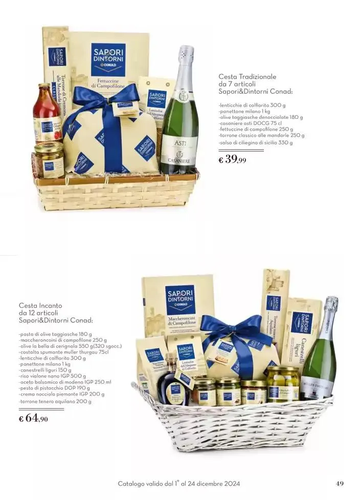 Catalogo Natale & Sapori da 1 dicembre a 24 dicembre di 2024 - Pagina del volantino 49