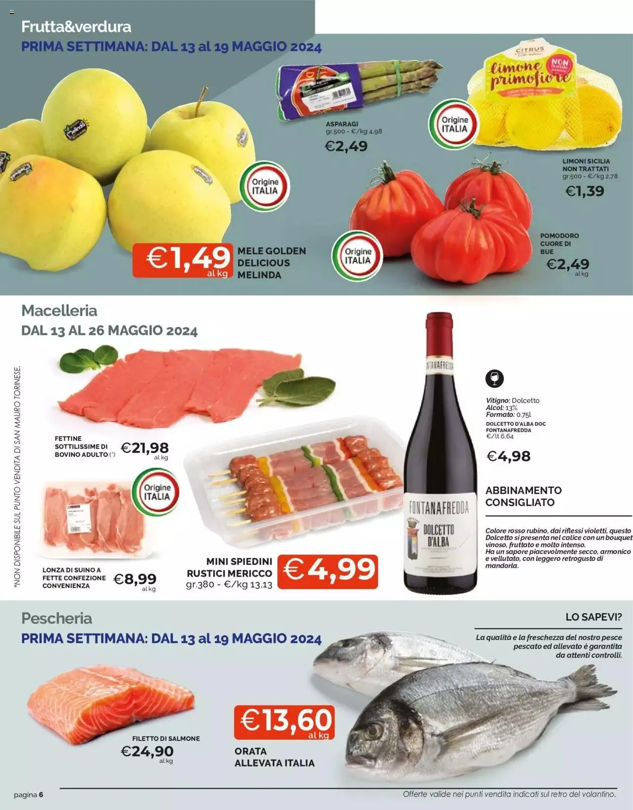 Volantino Mercatò da 13 maggio a 26 maggio di 2024 - Pagina del volantino 6