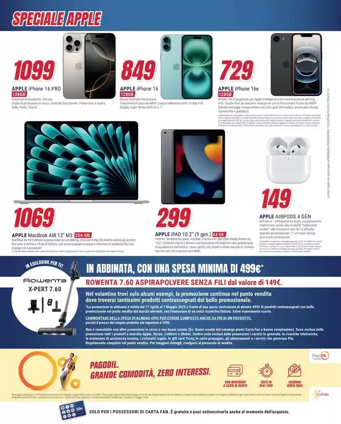 SUBITO PER TE L’ASPIRAPOLVERE da 17 aprile a 7 maggio di 2025 - Pagina del volantino 32