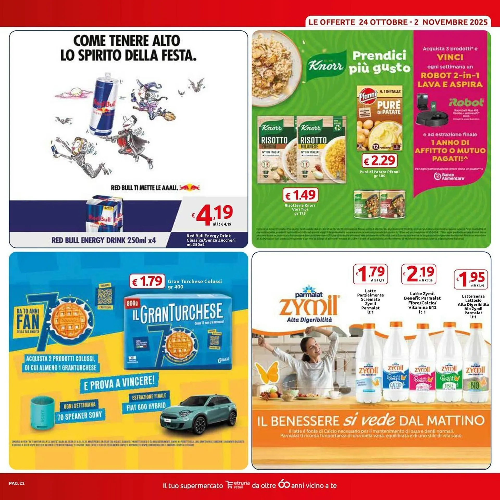Volantino Carrefour Market da 24 ottobre a 2 novembre di 2025 - Pagina del volantino 22