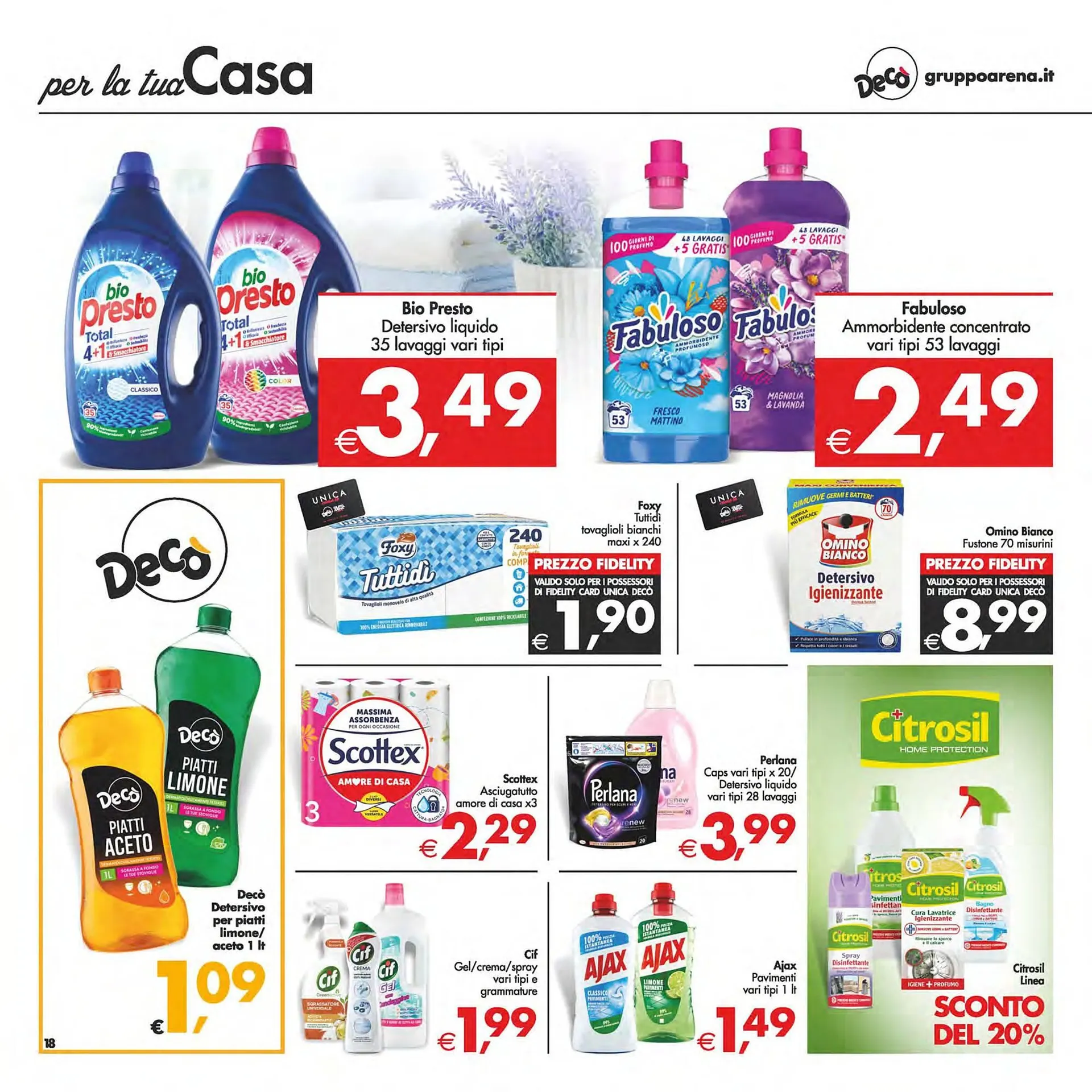 Volantino Deco Maxistore da 13 giugno a 23 giugno di 2025 - Pagina del volantino 18