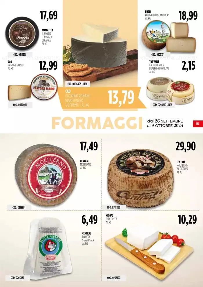 Carico Cash & Carry - Anniversario da 26 settembre a 9 ottobre di 2024 - Pagina del volantino 15