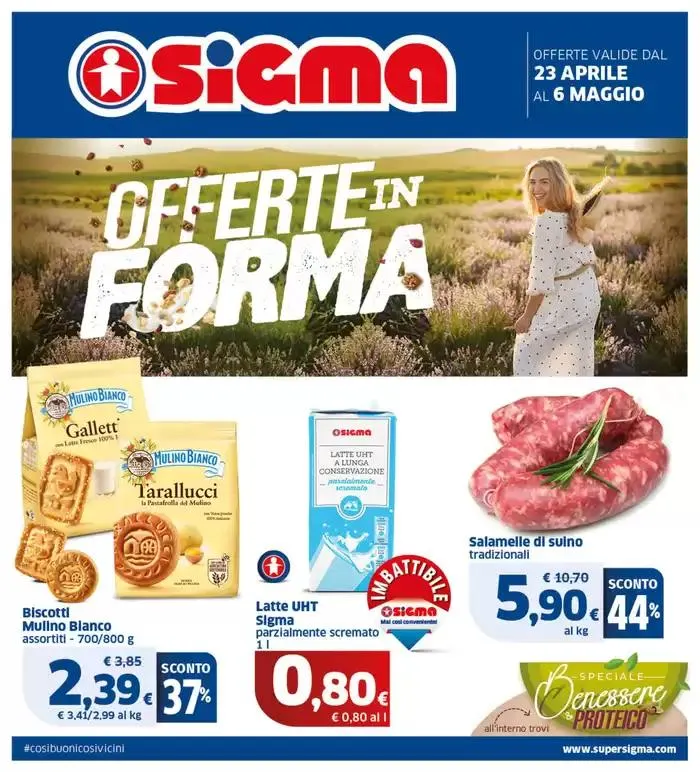 Offerte in forma da 23 aprile a 6 maggio di 2025 - Pagina del volantino 1