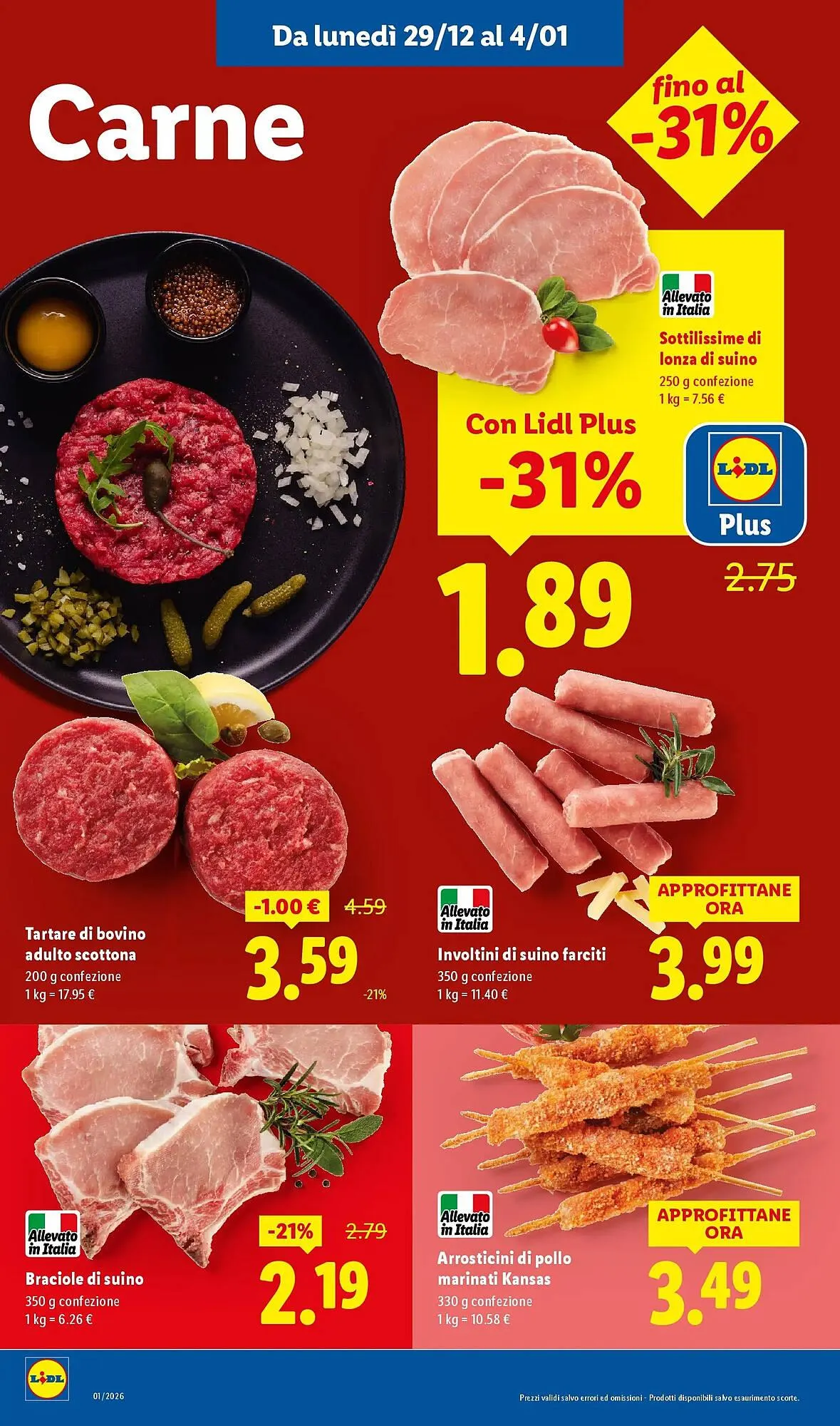 Volantino Lidl da 28 dicembre a 1 gennaio di 2026 - Pagina del volantino 4