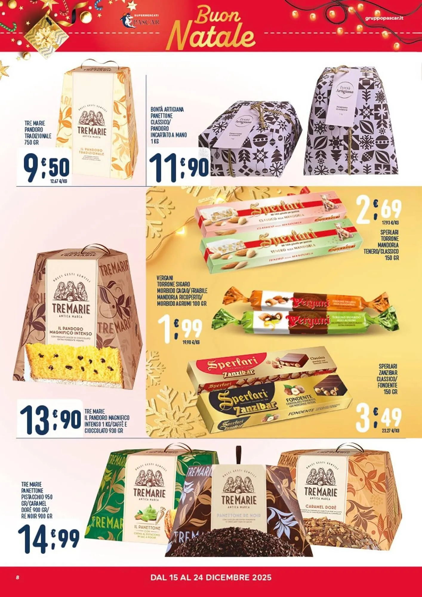 Volantino Gruppo Pascar da 15 dicembre a 24 dicembre di 2025 - Pagina del volantino 8