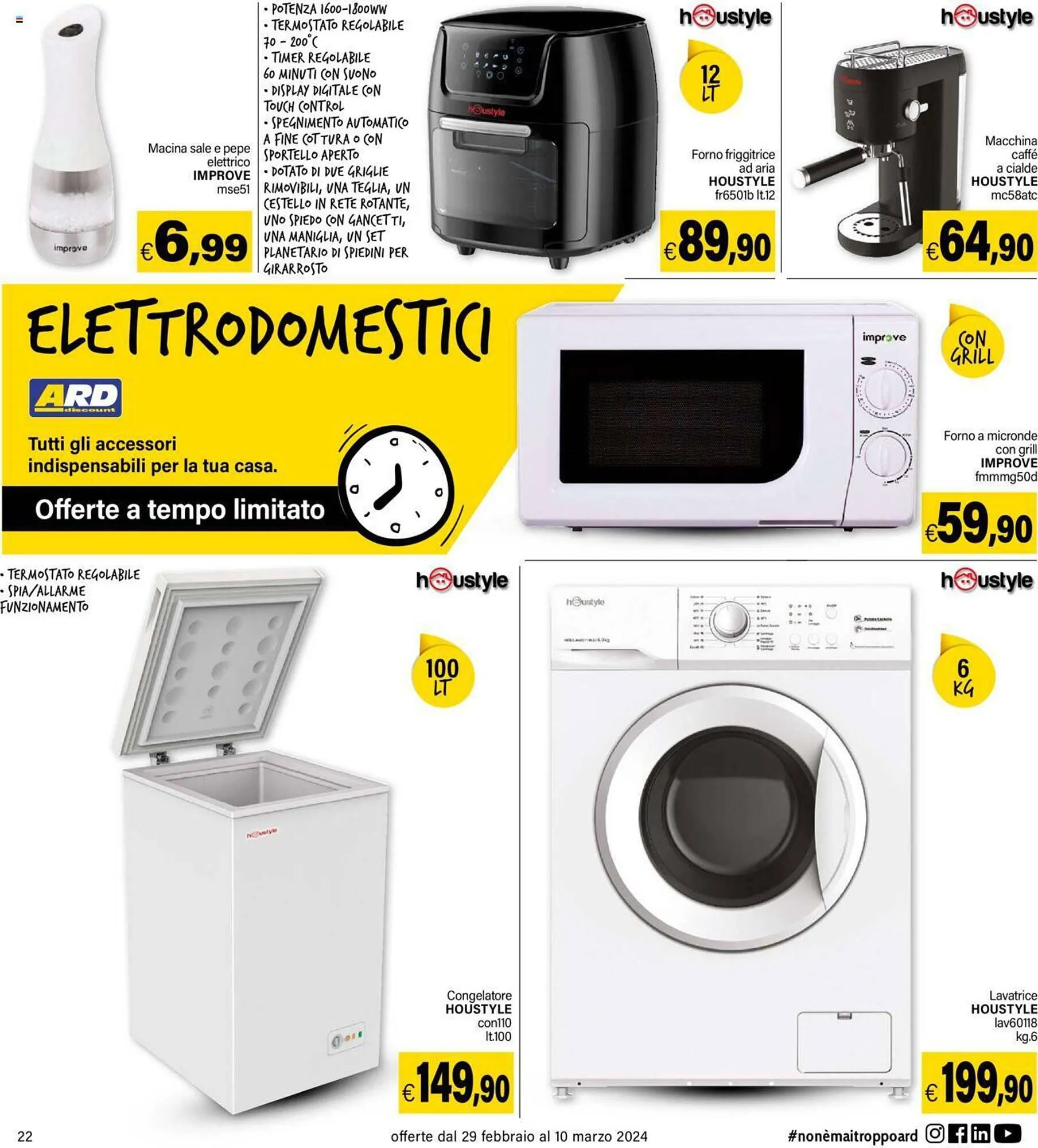 Volantino Ard Discount da 29 febbraio a 10 marzo di 2024 - Pagina del volantino 22