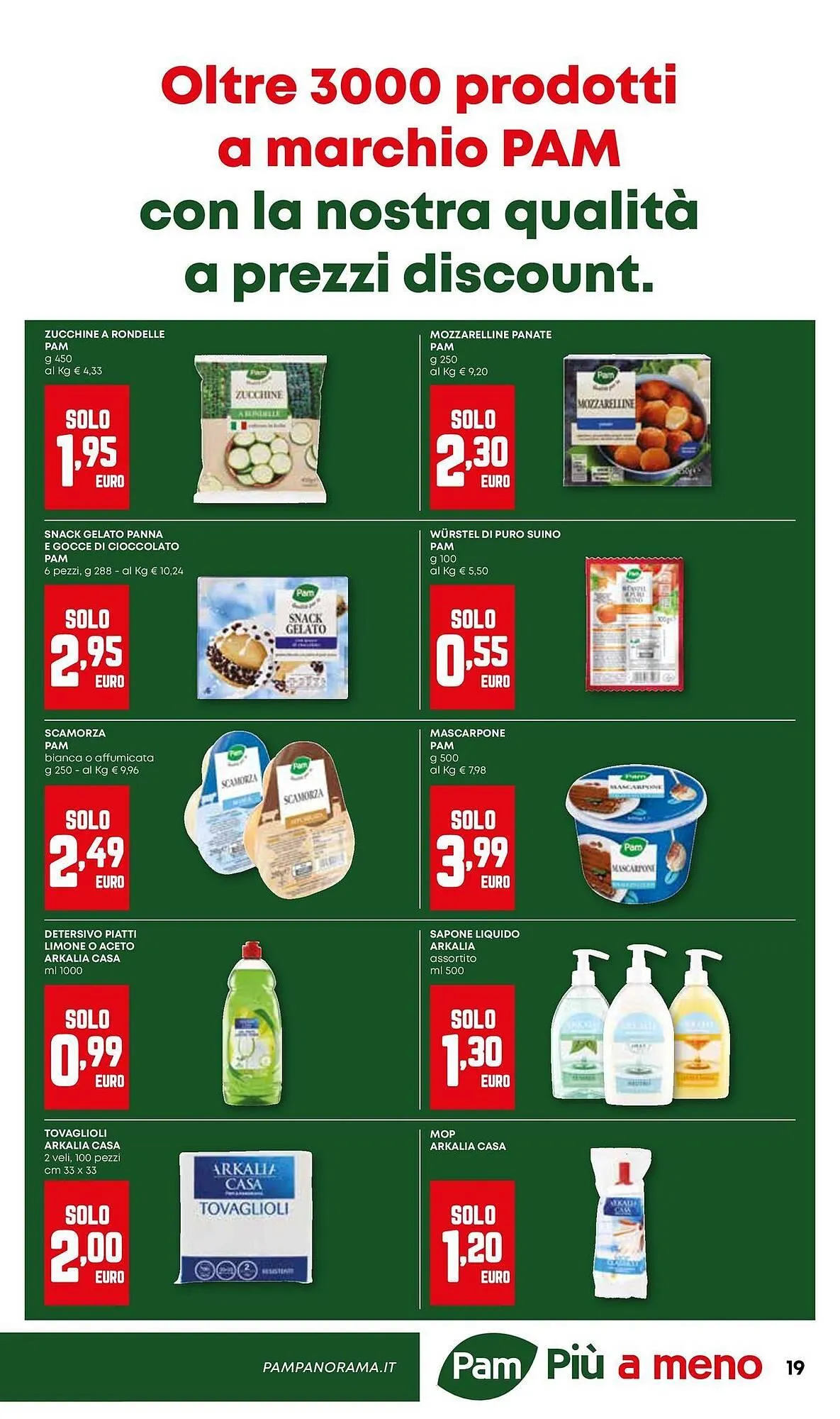 Volantino Pam da 25 settembre a 8 ottobre di 2025 - Pagina del volantino 19
