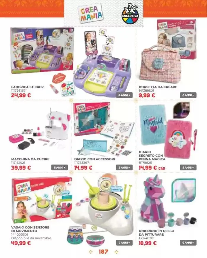 Catalogo di natale 2024! da 19 novembre a 24 dicembre di 2024 - Pagina del volantino 189