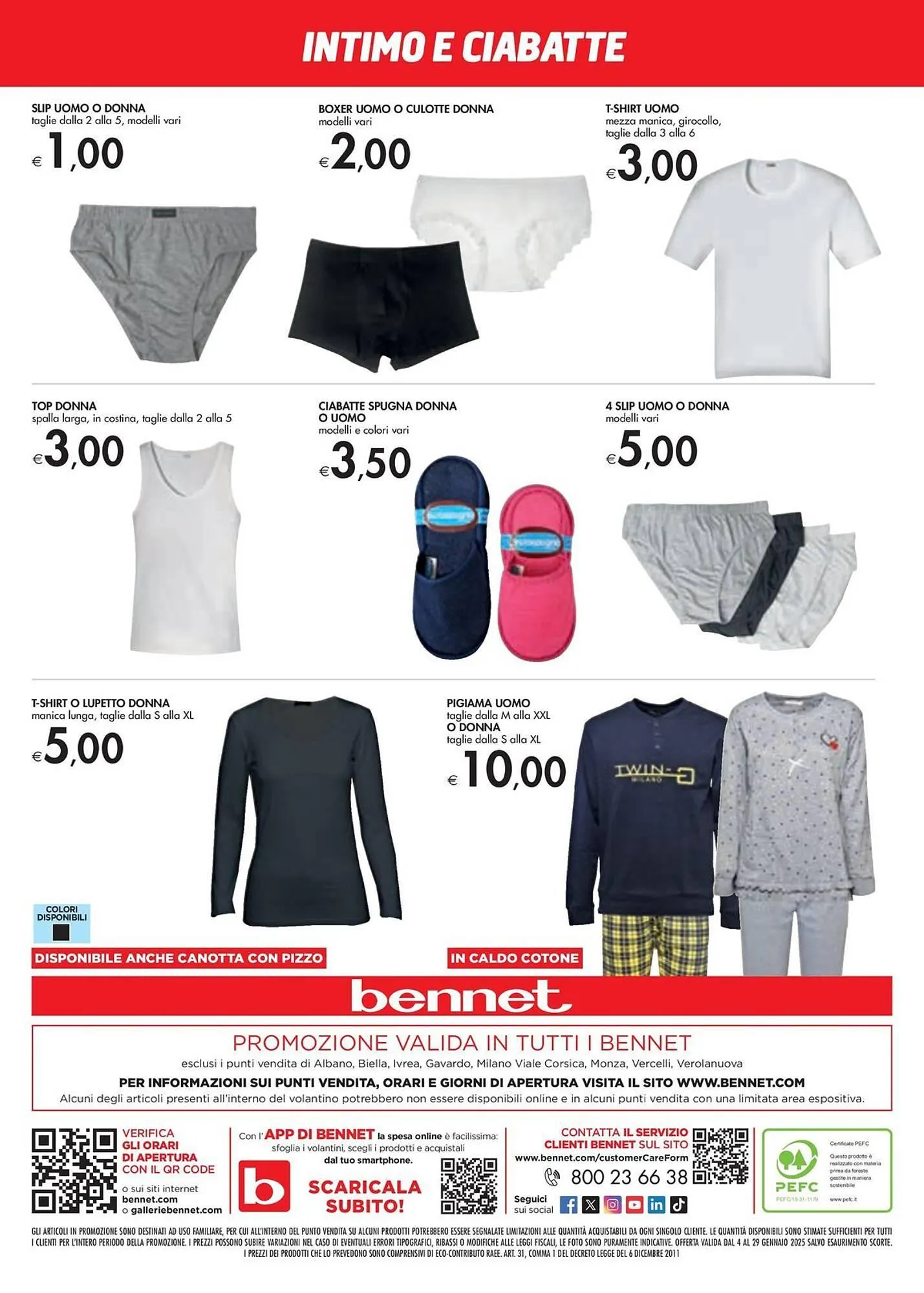 Volantino Bennet da 4 gennaio a 29 gennaio di 2025 - Pagina del volantino 20