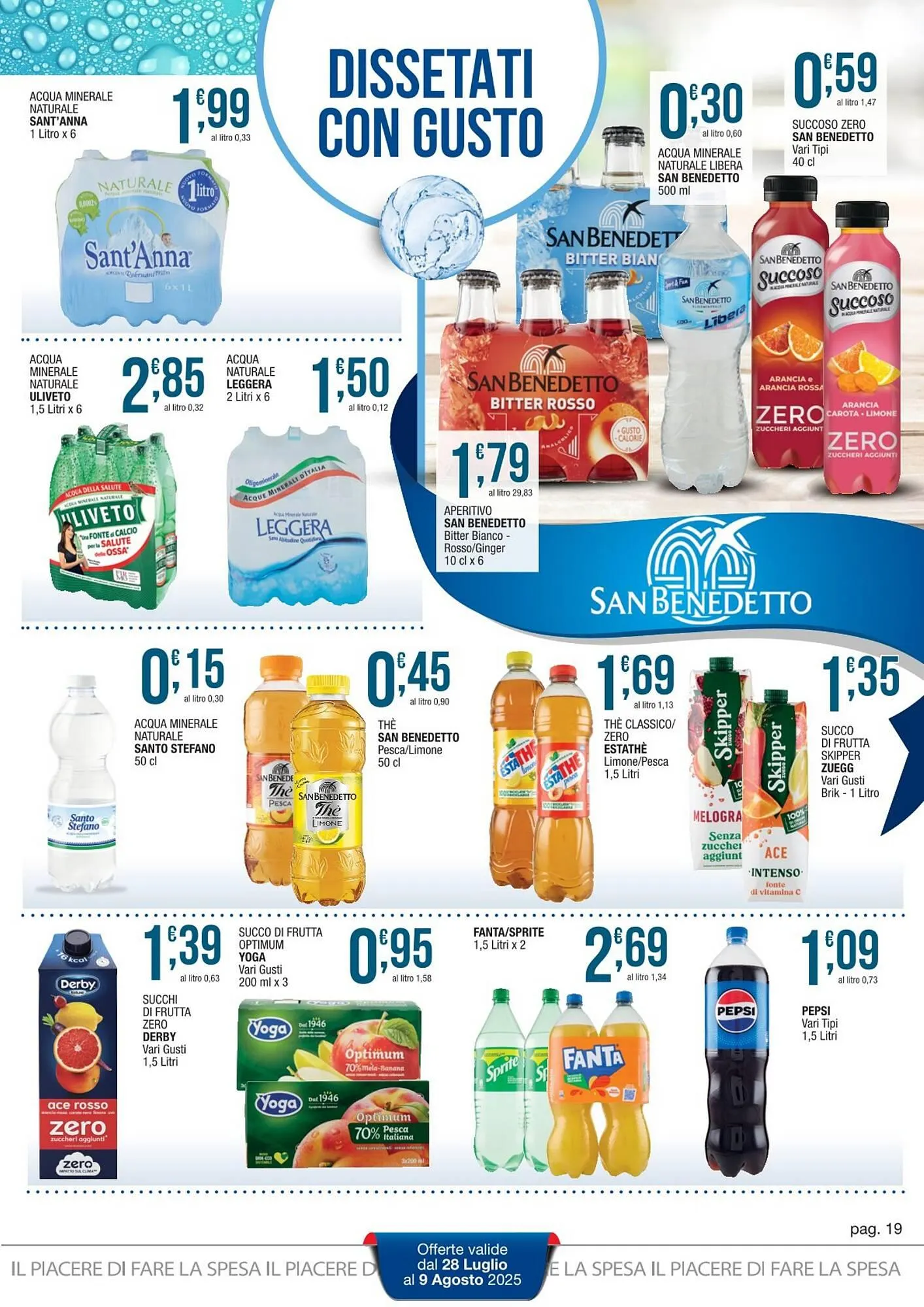 Volantino Maxi Sidis da 28 luglio a 9 agosto di 2025 - Pagina del volantino 19