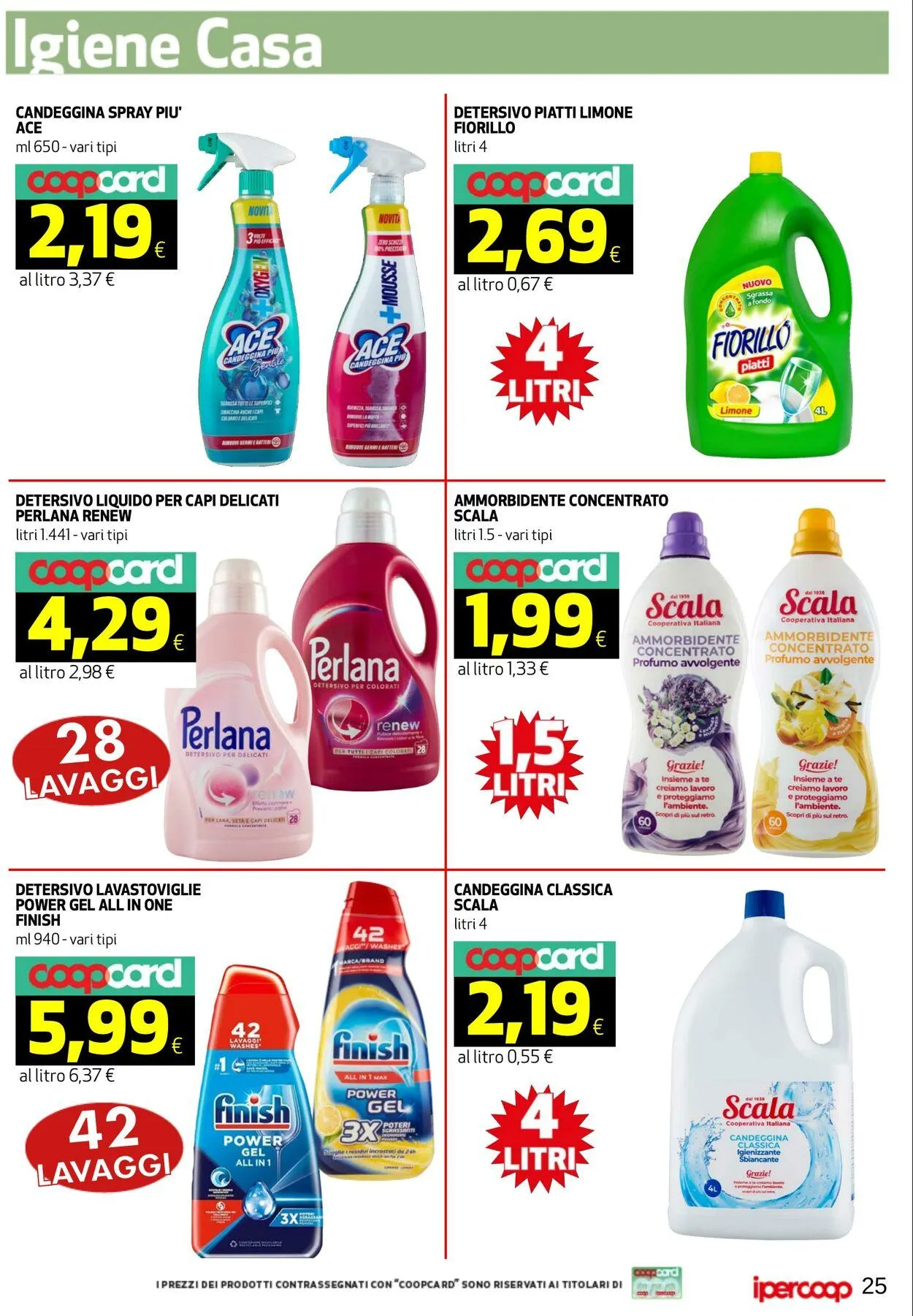 Coop Volantino attuale da 6 agosto a 17 agosto di 2025 - Pagina del volantino 25