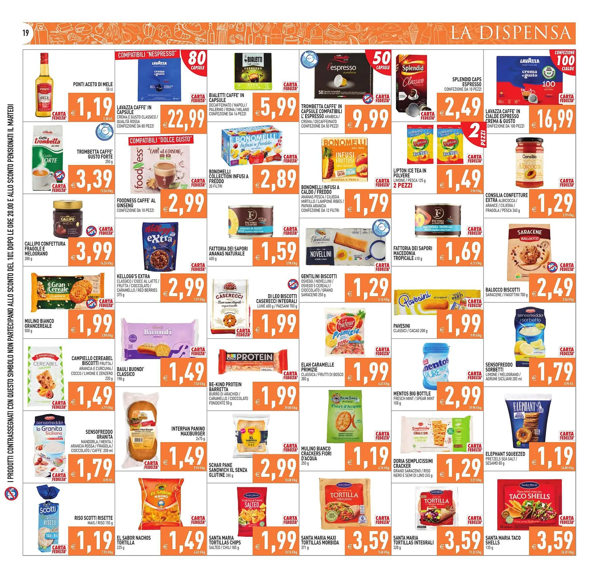 Volantino Iperfamily da 25 luglio a 4 agosto di 2025 - Pagina del volantino 19