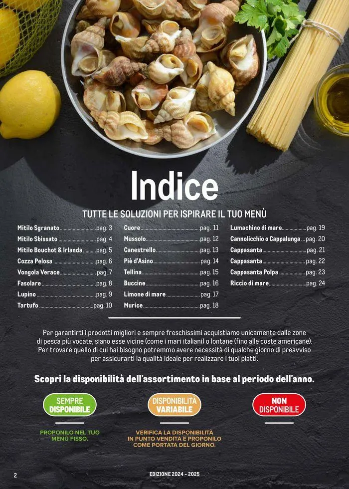 Catalogo Frutti di mare da 11 luglio a 31 luglio di 2025 - Pagina del volantino 2