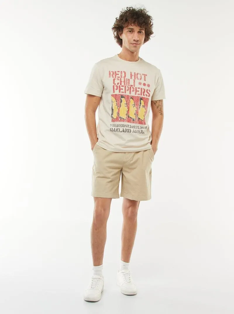 Pantaloni regolabili 2 in 1 - Shorts - Beige