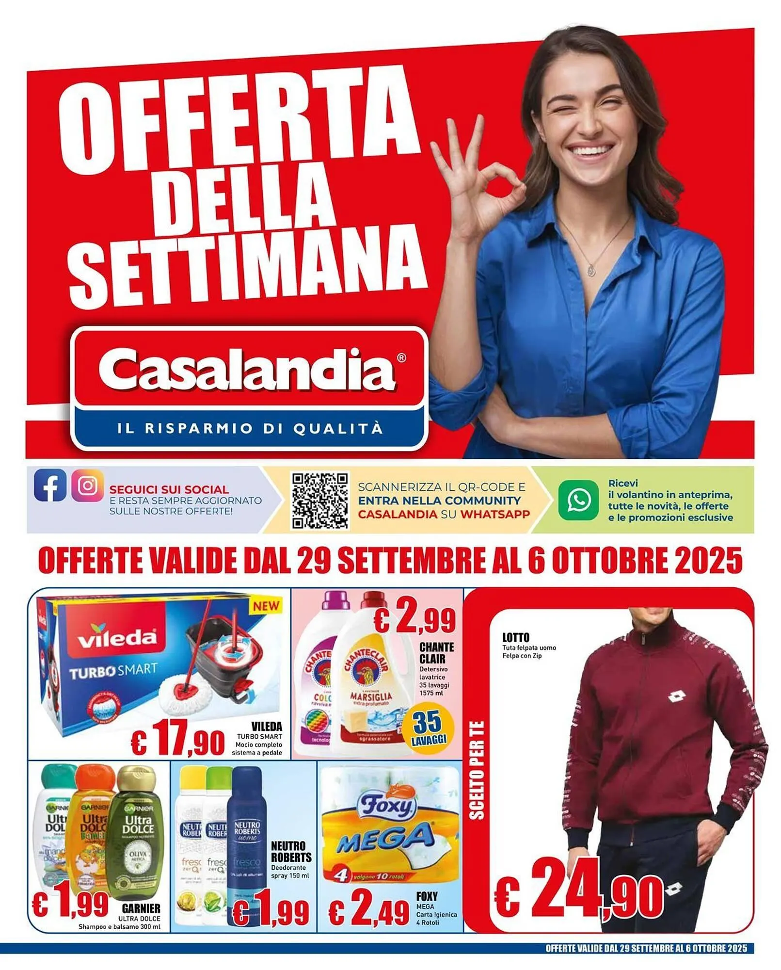 Volantino Casalandia da 29 settembre a 6 ottobre di 2025 - Pagina del volantino 1