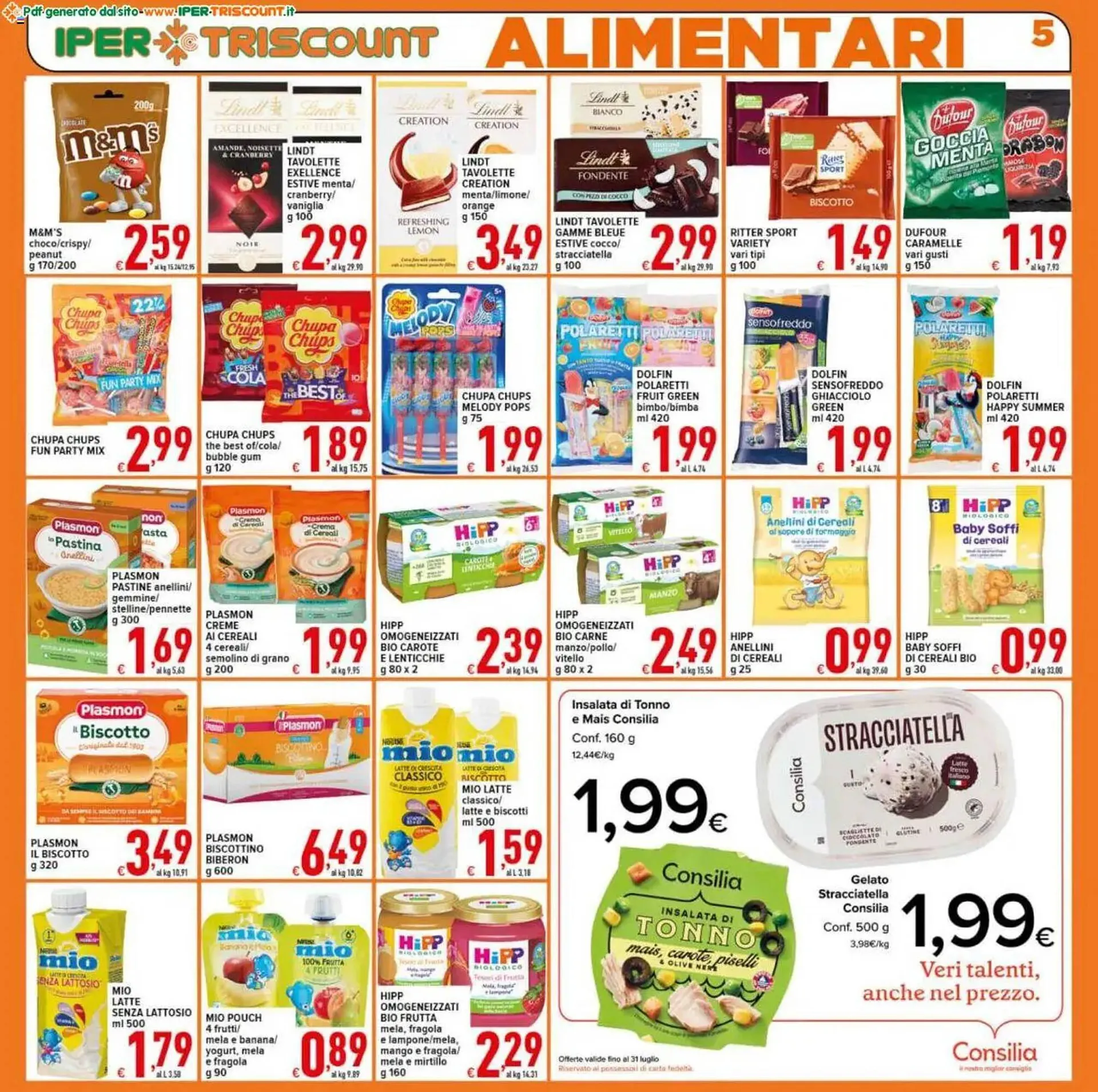 Volantino Iper Triscount da 4 luglio a 15 luglio di 2025 - Pagina del volantino 5