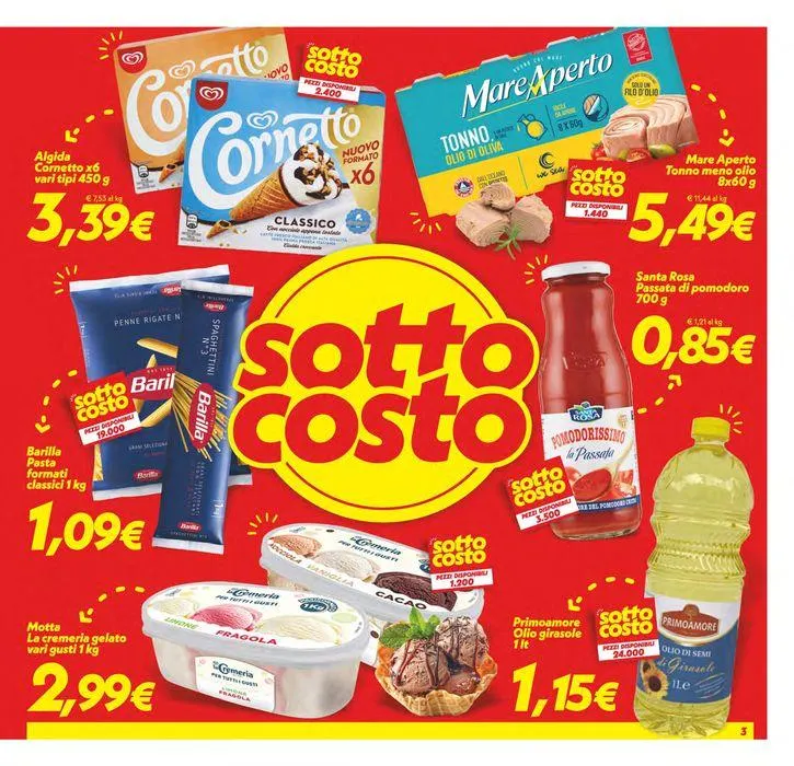 Sottocosto da 25 giugno a 3 luglio di 2024 - Pagina del volantino 3