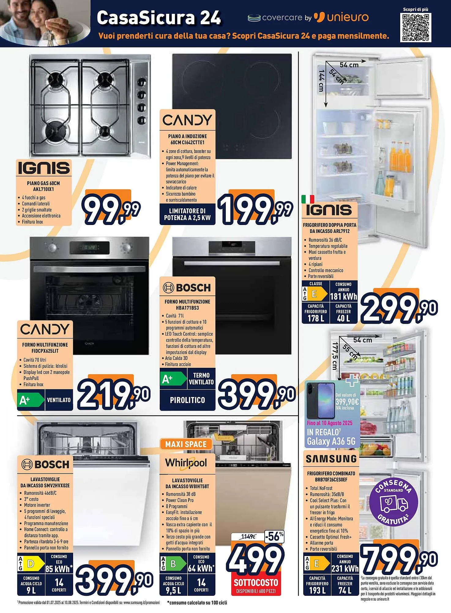 Volantino Unieuro da 17 luglio a 27 luglio di 2025 - Pagina del volantino 24