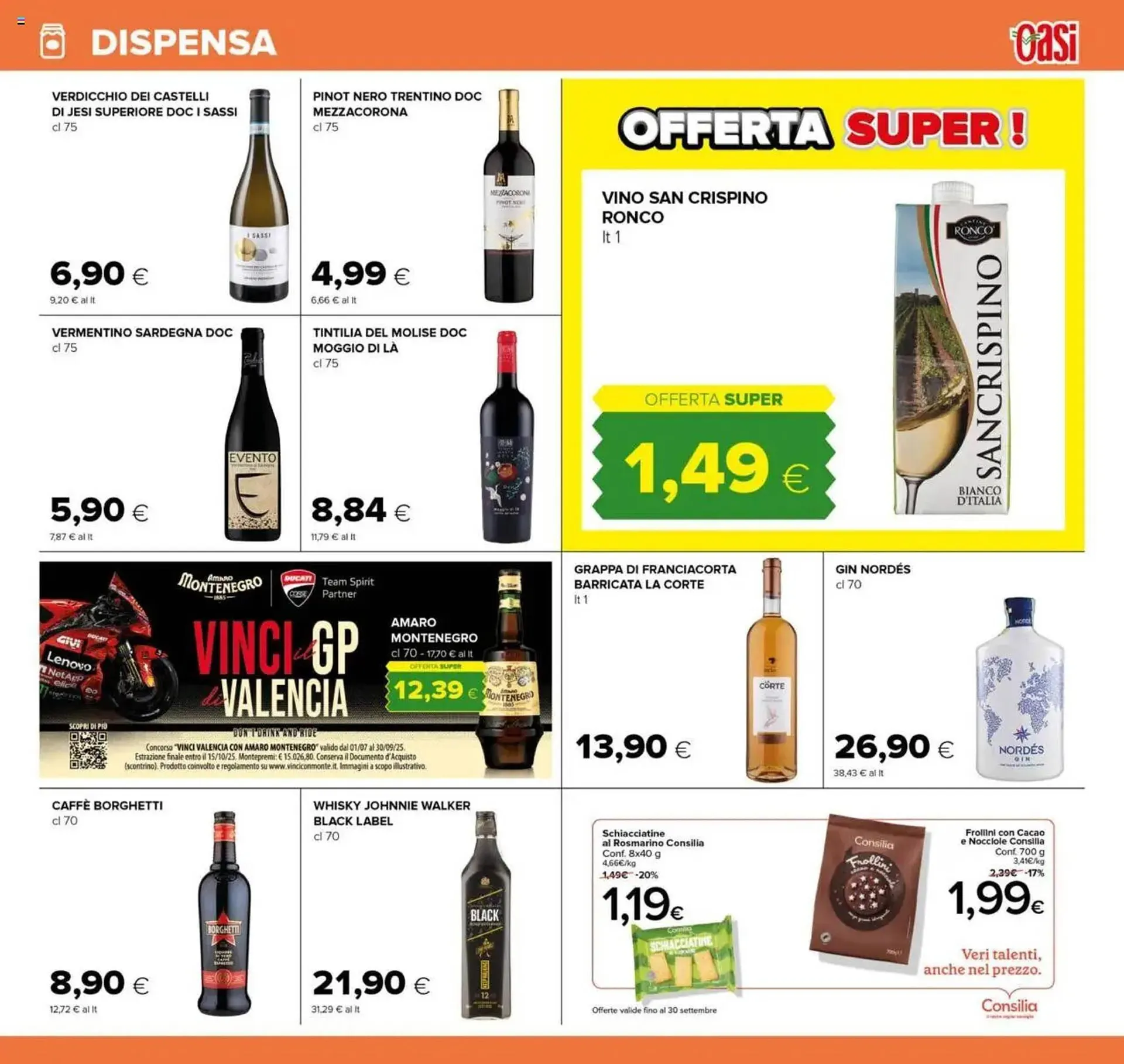 Volantino Oasi da 4 settembre a 15 settembre di 2025 - Pagina del volantino 25