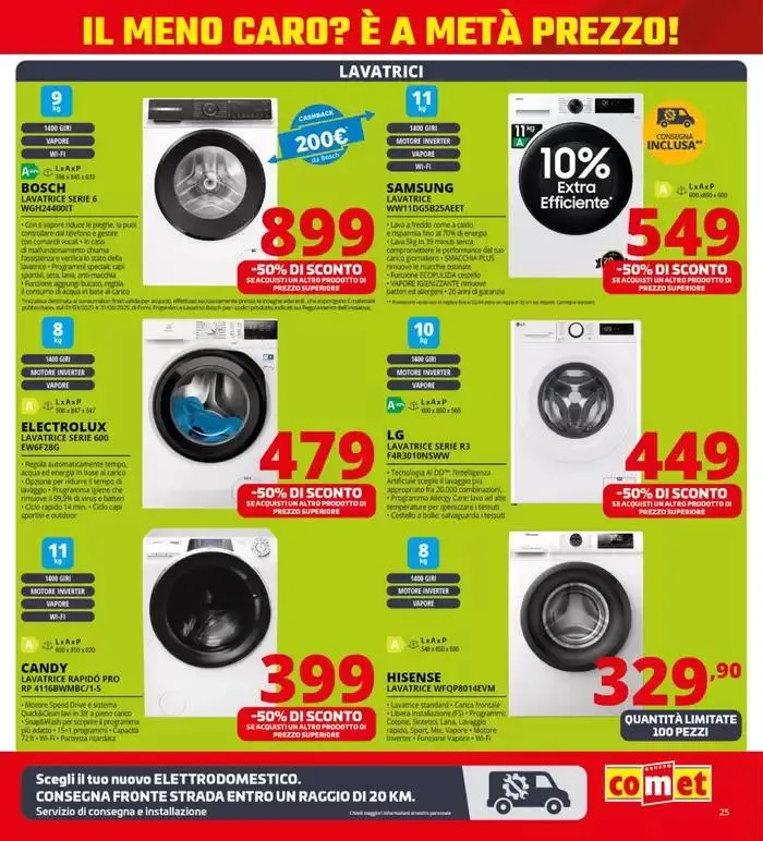 Offerte da Comet! da 20 marzo a 2 aprile di 2025 - Pagina del volantino 25
