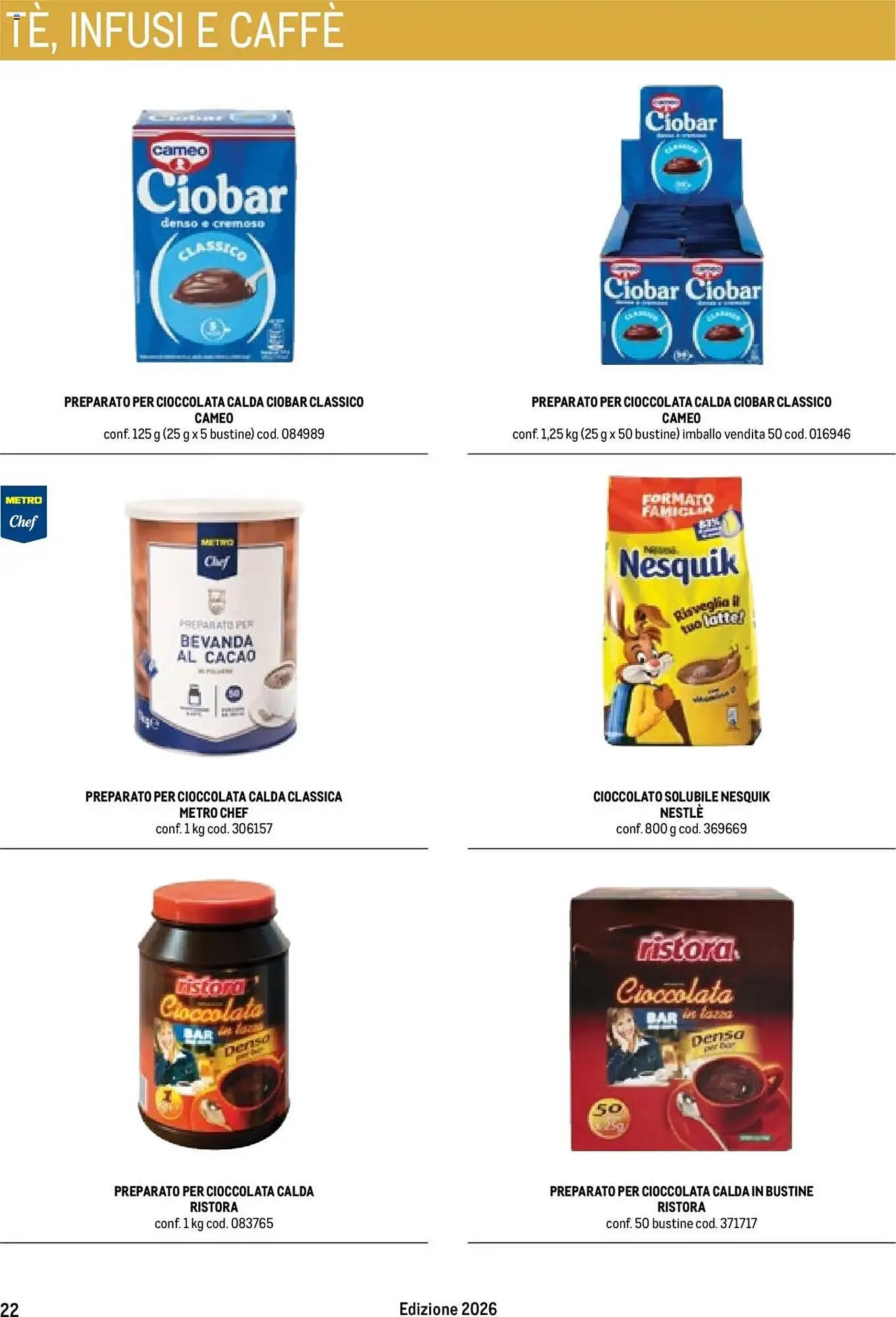 Volantino Metro da 17 ottobre a 17 ottobre di 2026 - Pagina del volantino 22