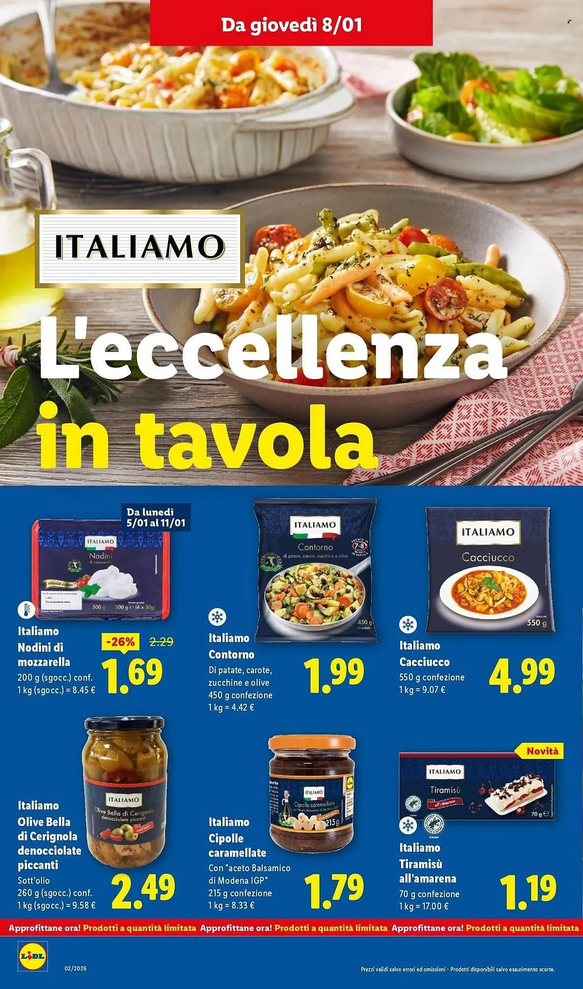 Volantino Lidl da 5 gennaio a 11 gennaio di 2026 - Pagina del volantino 26