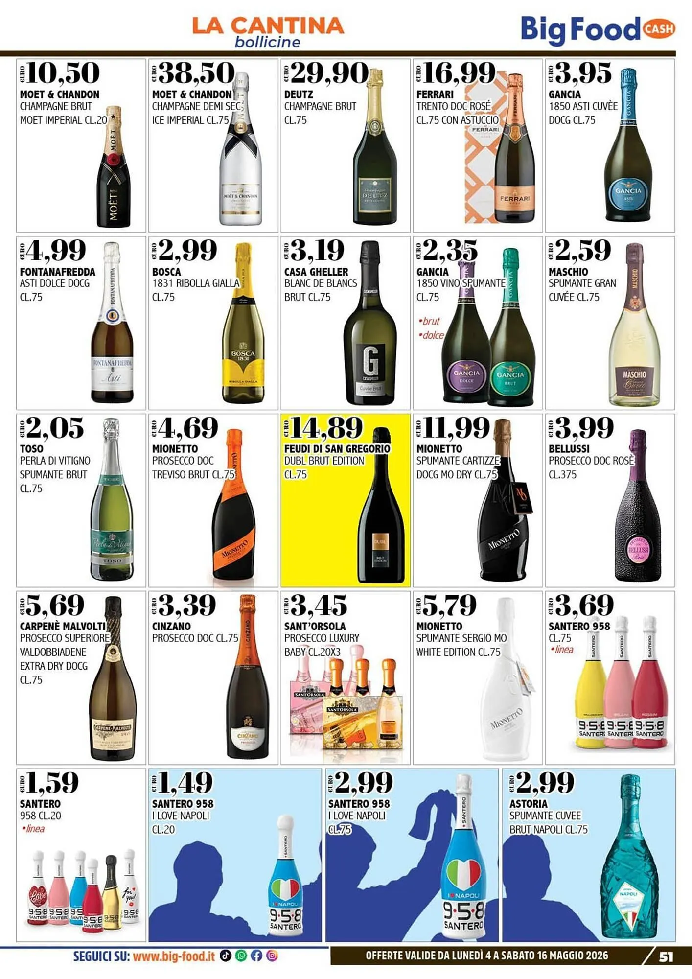 Volantino Big Food da 4 maggio a 16 maggio di 2026 - Pagina del volantino 51