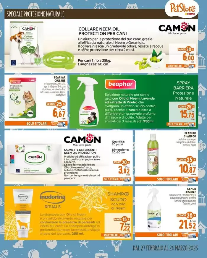 IN PRIMAVERA ALCUNI AMORI FIORISCONO, ALTRI ABBAIANO. da 27 febbraio a 26 marzo di 2025 - Pagina del volantino 7