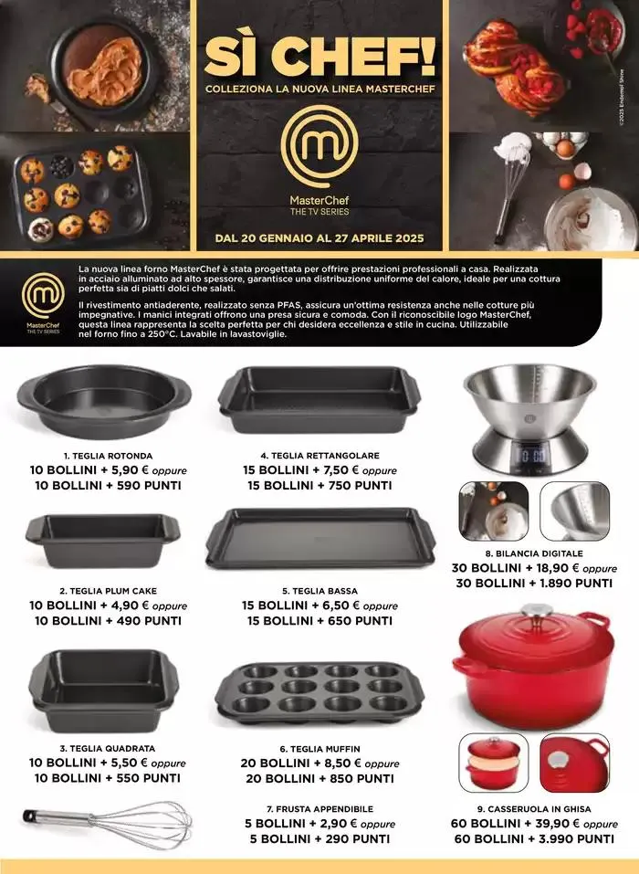 La spesa vola! 50% di sconto da 15 gennaio a 28 gennaio di 2025 - Pagina del volantino 9