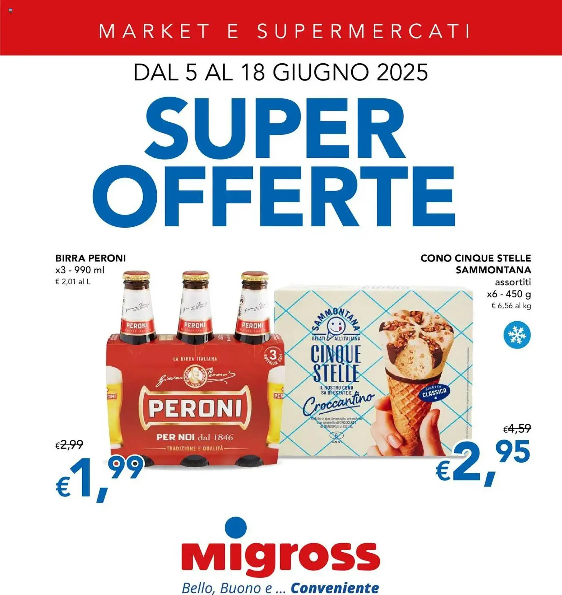 Volantino Migross Supermercati e Market - 1
