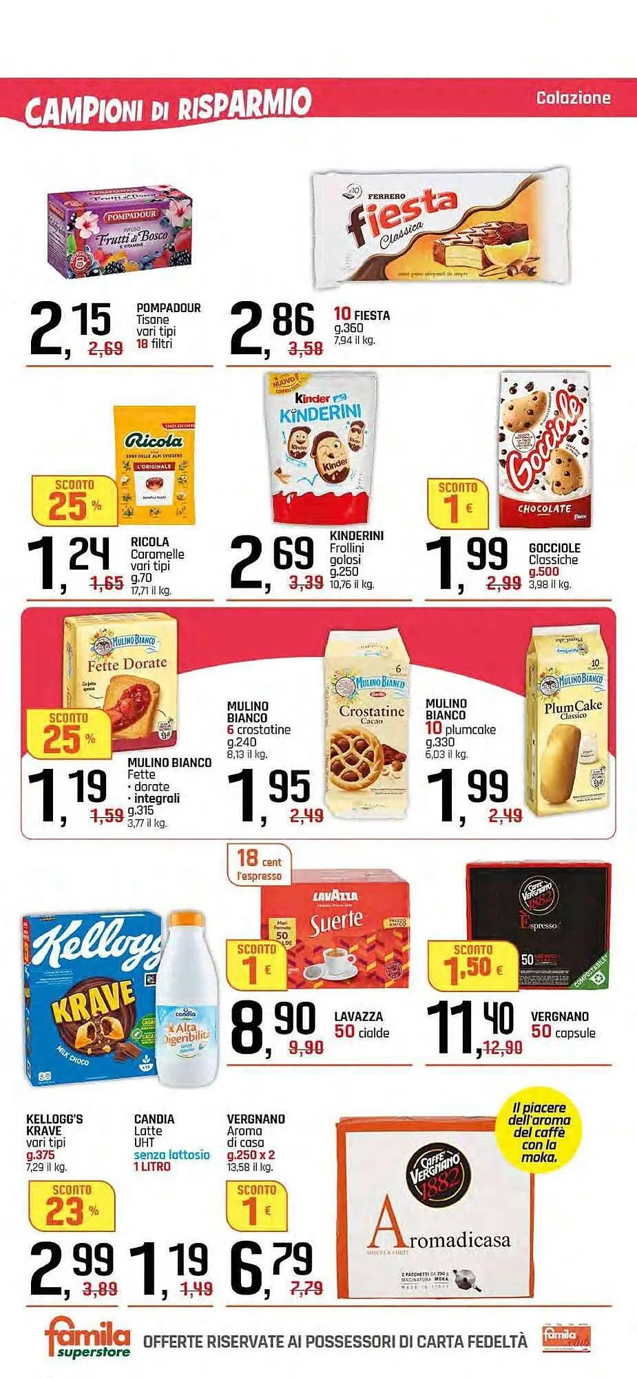 Volantino Famila Superstore da 13 novembre a 22 novembre di 2025 - Pagina del volantino 13