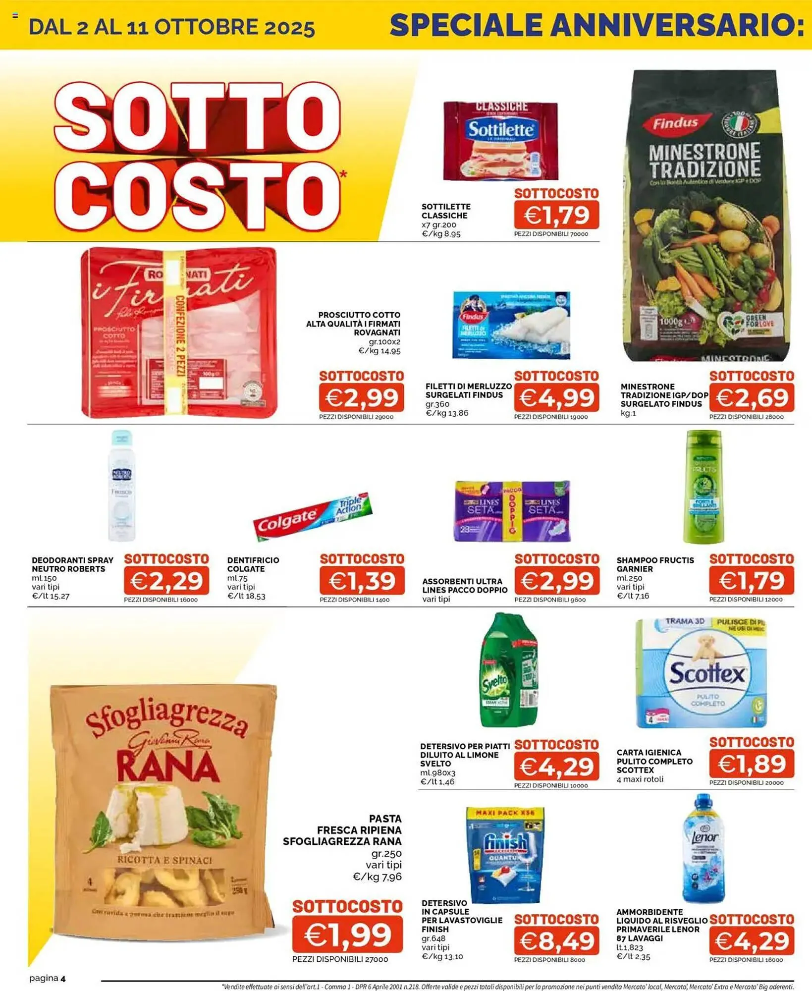 Volantino Mercatò da 2 ottobre a 12 ottobre di 2025 - Pagina del volantino 4