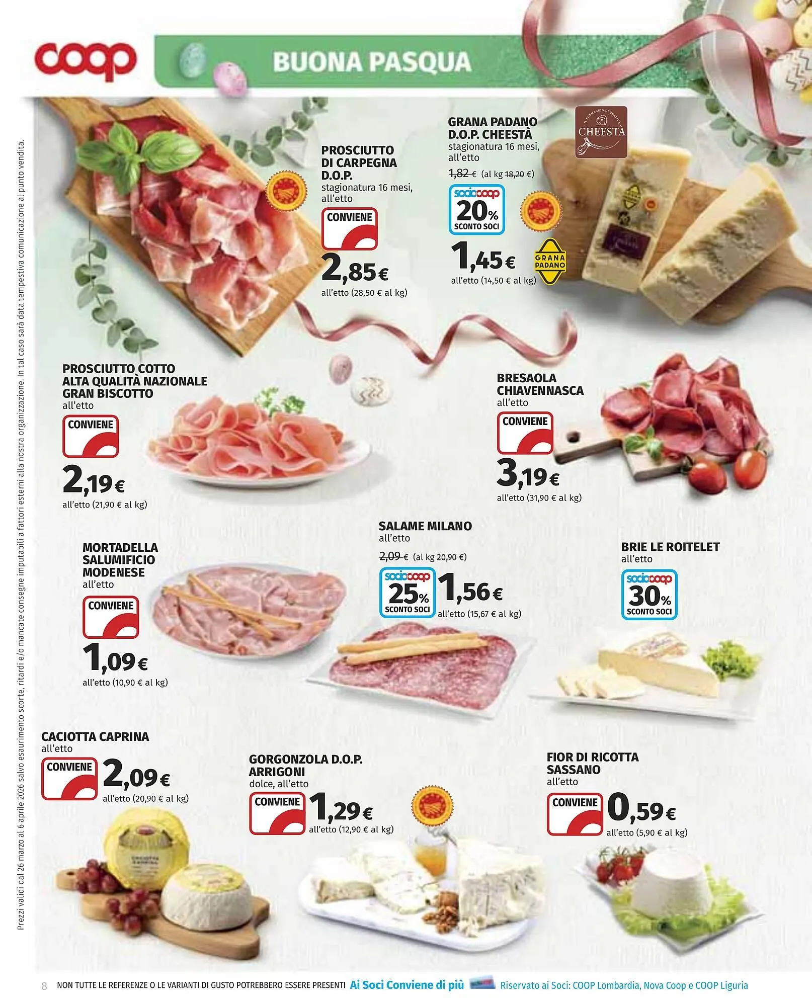 Volantino Coop da 26 marzo a 6 aprile di 2026 - Pagina del volantino 8