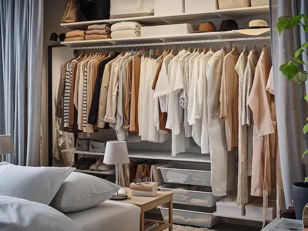 Combinazione di guardaroba, bianco,