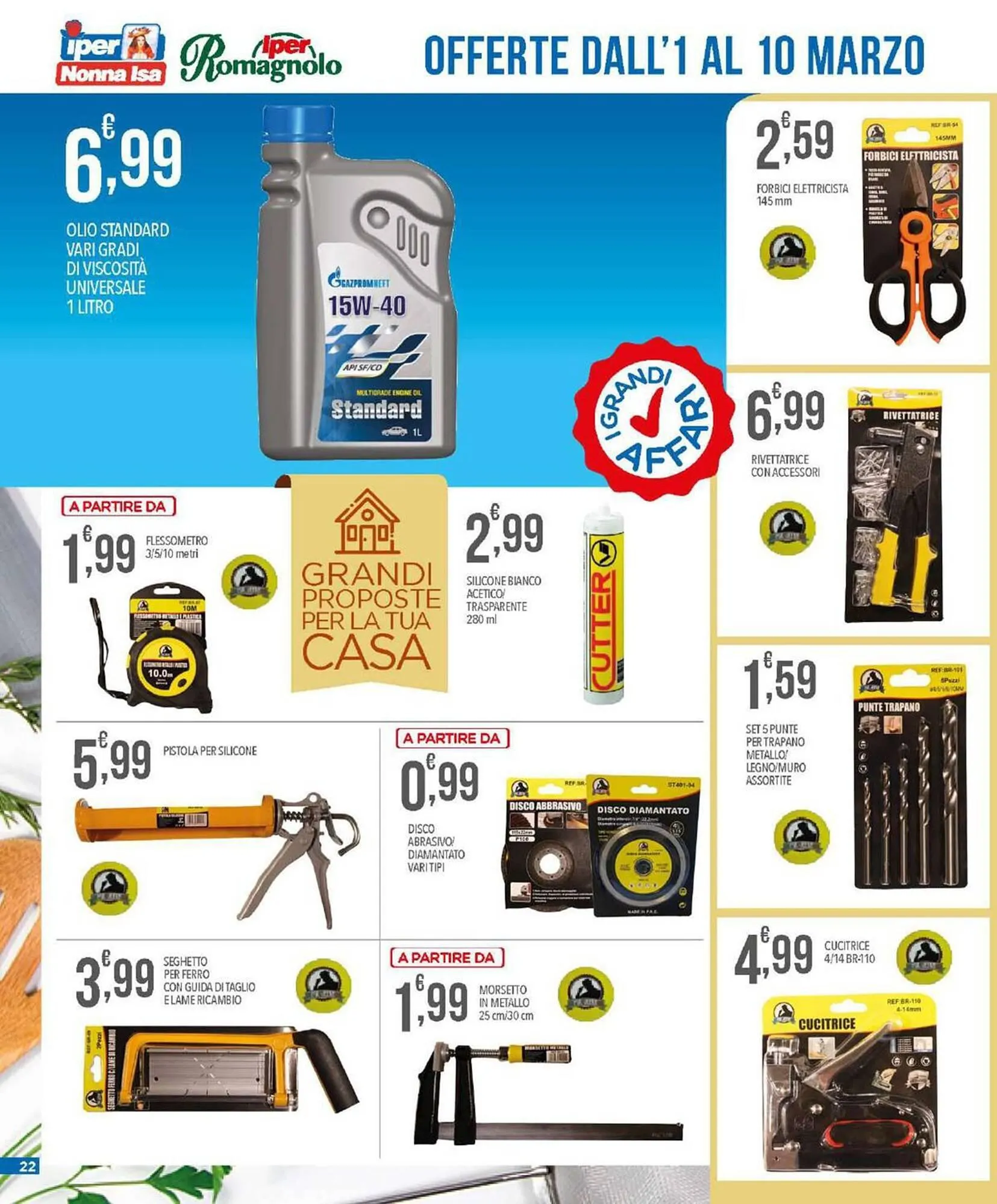 Volantino Iper Nonna Isa da 1 marzo a 10 marzo di 2024 - Pagina del volantino 22