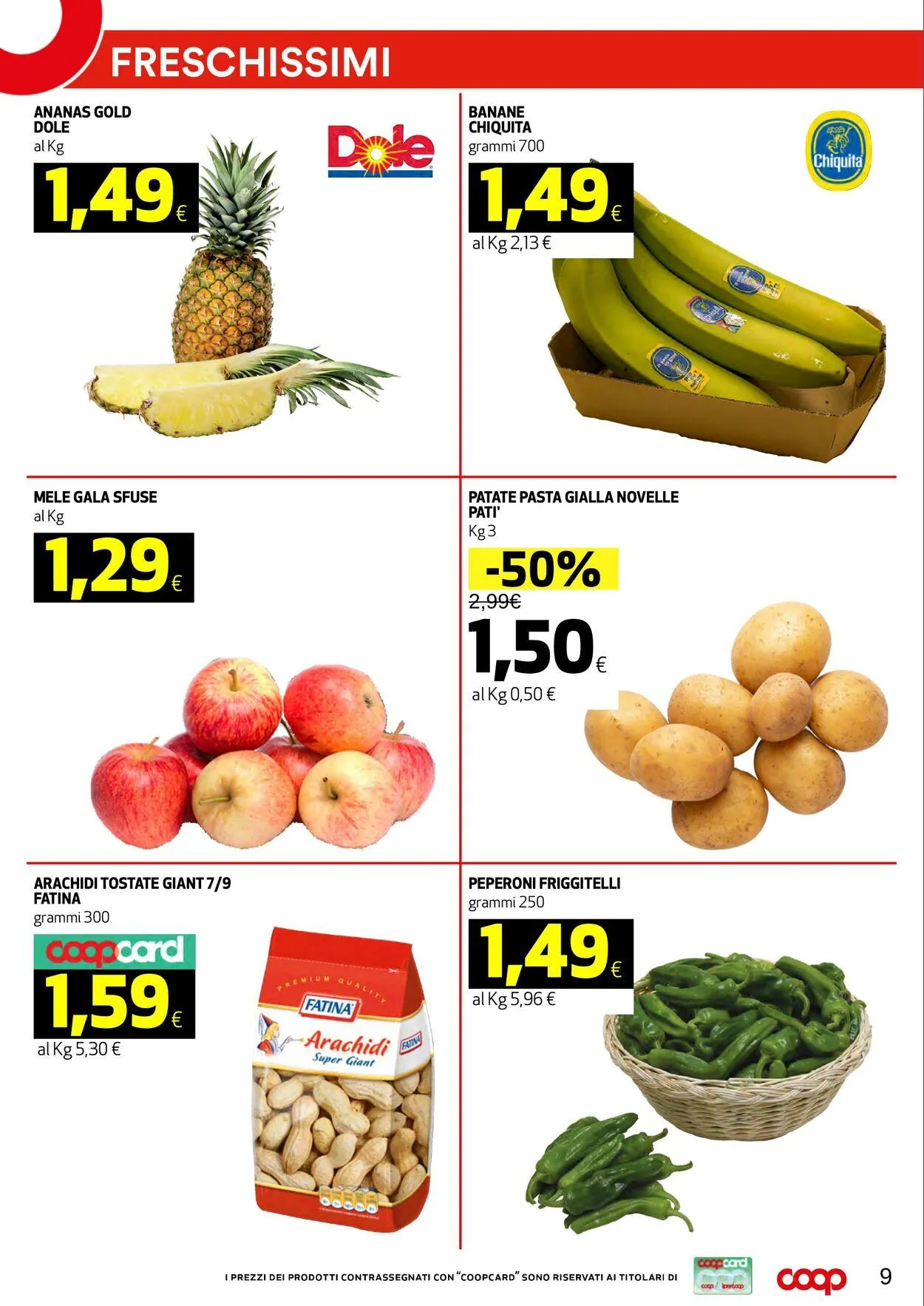 Coop Volantino attuale da 22 settembre a 1 ottobre di 2025 - Pagina del volantino 9