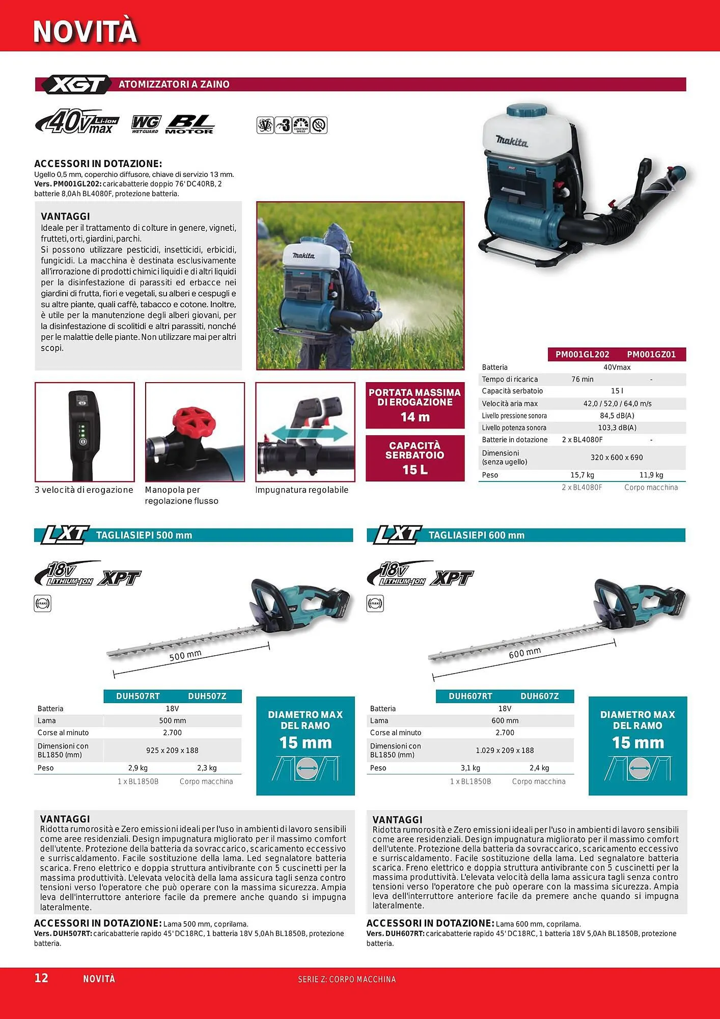 Volantino Makita da 1 ottobre a 31 marzo di 2024 - Pagina del volantino 14